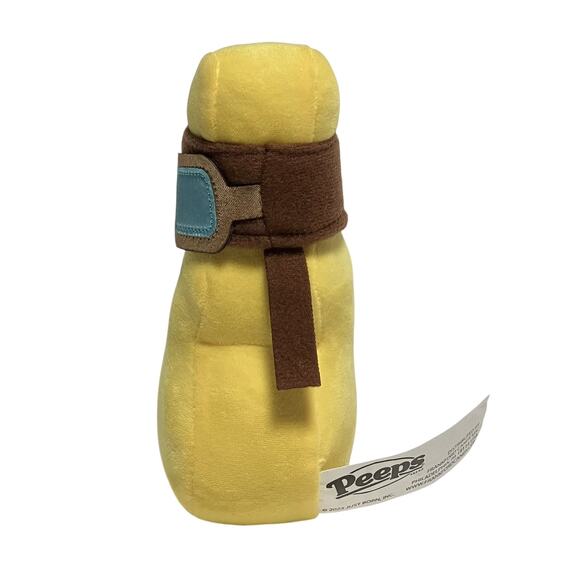 Peeps 2022 Just Born 6” Easter Rabbit Plush Aviator Goggles Frankford Candy LLC - Picture 3 of 5